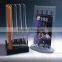 Custom clear acrylic lucite plexiglass 1 2 3 4 5 tier document tray