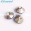 Round Faceted Loose Crystal Stone, Crystal Diamond Stone, Clear Glass Stones