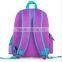 Frozen double shoulder school bag cartoon character school bag for girls