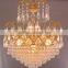 Crystal Chandelier Lighting for Weddings Decoration