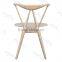 Wooden Triangle Chair Classic Dining Chair