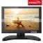 Optional built-in battery 10 inch pc monitor for bus