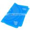 Scale Lines Printing Dough Kneading Silicone Baking Mat