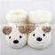 HOT SALE Cute Cartoon Baby Bear Manual Slipper Shoes Newborn to 6 Month Autumn Winter Infant Socks