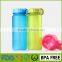 650ml Plastic Drinking Cup Self Cooling Sports Water Bottle With Lid