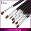 Pony hair Single Black Handle Lip Makeup Brush/lip makeup tool