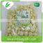 White pure peeled frozen garlic cloves