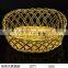 Wholesale cheap plastic lined wicker basket