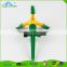 PLASTIC 3arm spike garden lawn HOSE SPRINKLER with spike lawn sprinkler