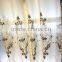 Noble Luxury Design Embroidery Fabric Ready Made Window Curtain With Valance And Sheer Set