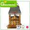 Eame House Bird Hen Wooden Hutch Standing Wild Bird Care