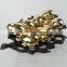 High quality decorative ceremic shinny golden egg