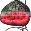 2016 new items of swing handing chair outdoor swing lounge indoor hanging chairs balck design