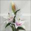 Real touch fake lily flower