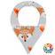 Baby Unisex Animal And Fruit Print Drooling And Teething Baby Bibs Triangle