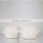 Wax Flower Flameless Candles with timer