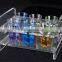 barware high quality clear acrylic wine bottle holder