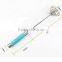 Popular Food Grade eggbeater Stainless Steel Egg Whisk With Colorful Handle