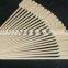 ZHUPING natural disposable flat bamboo skewers flat bamboo sticks