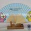 Folding Bamboo Hand Fan Cute Anime Bamboo Fan Japanese Style Kawai