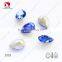 Popular blue teardrop k9 crystal fancy stone eco-friendly