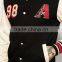 men apparel winter jackets fleece varsity letterman jackets with embroidery design wholesale