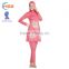 Zakiyyah 5584 Custom muslim girls swimwear colorful swimwear plus size waterproof swimwear