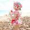 2015 Cute sexy girl bikini swimwer one piece all over print