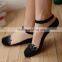 Amazing free size Womens Short Sock Women Lady Girl Summer Thin Transparent Crystal Silk Socks