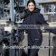 Fitting outdoor softshell jacket with fleece lining for women