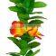 Hawaii Flower Necklaces Hula Lei Garland For Party Dance Plumeria Flower Lei Leaf Shape