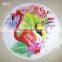 Hot Sale Australia Market 100% Polyester microfiber 280 gsm round beach towel