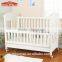 2016 wholesale baby furniture solid new zealand pine multi-functional baby crib with wheels