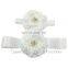 4.3inch Fabric Peony Flower Sash Matching Baby Headband Flowergirl Sash Luxe Sash Belt