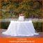 High Quality Fancy Rosette White Round Tablecloths