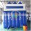 blue & white inflatable slide/cheap dry slide
