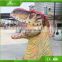 2016 new artificial decoration lifelike customized dinosaur head for sale
