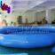 Bule 0.9mm PVC inflatable round swimming pool