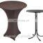 durable table cover,Lycra table cover,spandex Cocktail Table Cover
