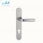 SN zinc allow lever handle mortise lock door handle with cylinder hole used in wooden door or bathroom