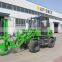 China 3 cylinders engine mini front loader, hydrostatic mini loader, 4wd mini loader