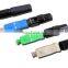 SC/UPC FTTH fiber ferrule field quick/fast connector