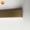 Stainless steel tile trim u channel Golden stainless steel metal tile outside trim