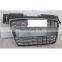 2006-2014 Chrome Front Bumper Grill Mesh Grilles For Audi TT TTS Style