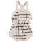 Toddler Stripe Bodysuit One piece Jumpsuit Baby Girl Clothes Romper