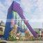 Hot sale!!! Big inflatable slide with animal printing for kids and adult