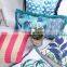 Custom Wholesale Outdoor Digital Printed Fancy Tropical Greenery Jungle Leaf Print Cushion Covers Decorative
