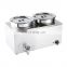Commercial Restaurant Cooking Machine 220V Electric Bain Marie Food Warmer Stainless Steel Bain Marie Electric