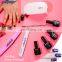 Yayoge Nail Art Manicure Set With UV LED Lamp Nail Dryer Gel Polish Soak Off cat eye magnet uv gel nail polish set colors