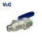 20 x 1/2" - 50 x 11/2" Chrome Ball 362.5 psi Nickel Plating Brass Full flow PPR Ball Valve